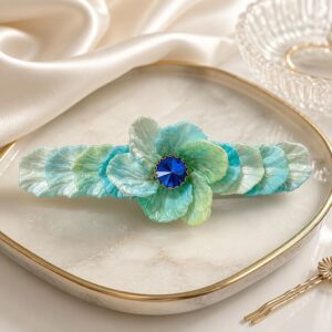 Handmade Acrylic Flower Hair Clip