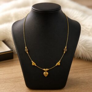 Handmade Heart Bloom Invisible Chain