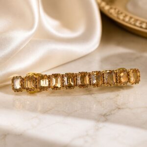 Handmade Champagne Line Centre Clip