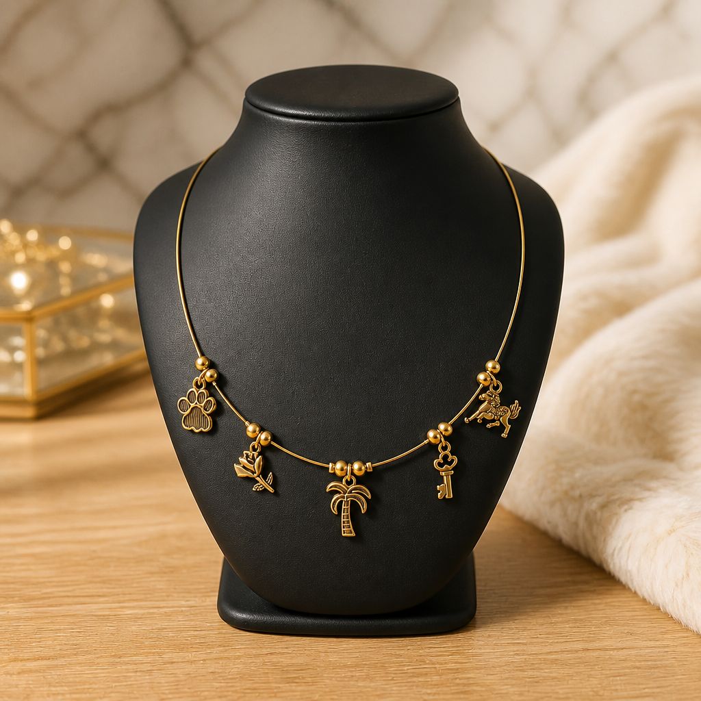 Handmade Story Charms Invisible Chain