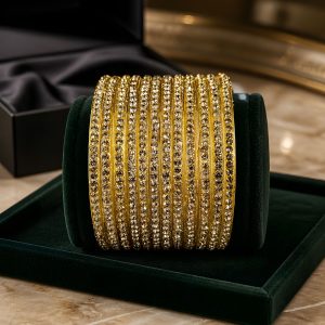 Border Bangles 1 - Gold