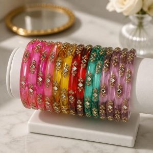 Kada Glass Bangles - Design 2