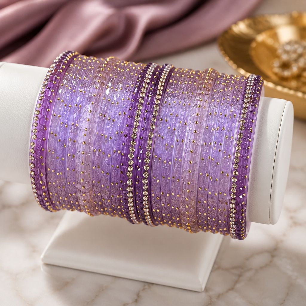 Lavender Bangles