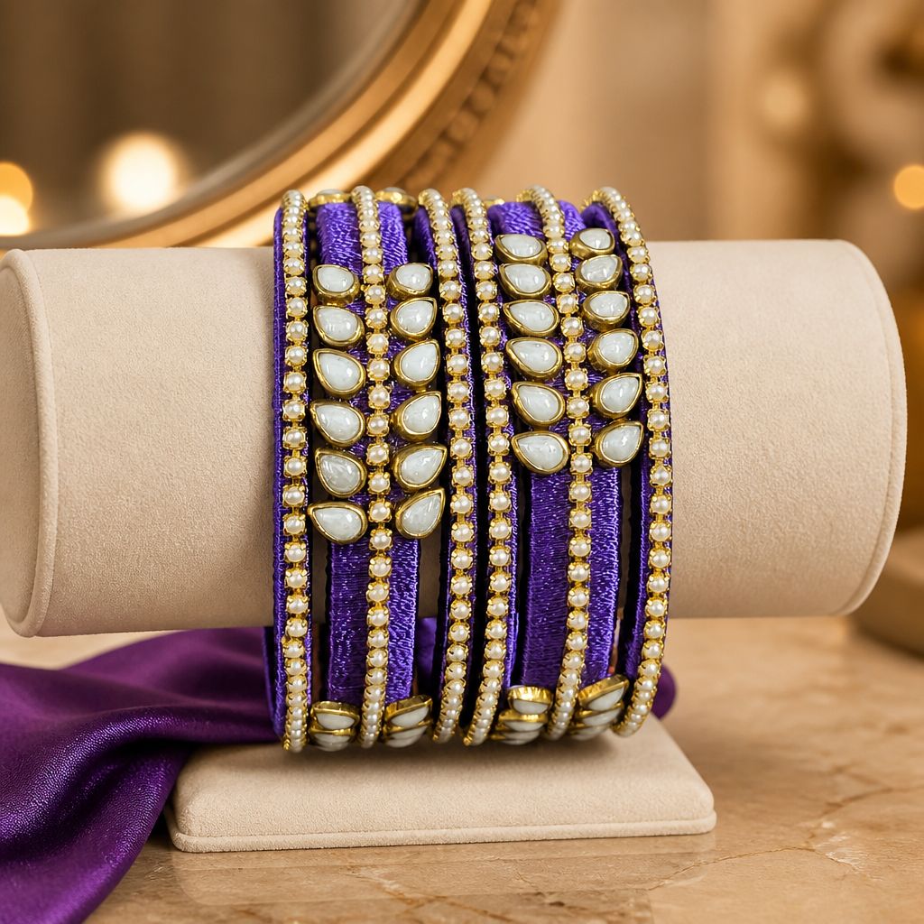 Lavender Bangles