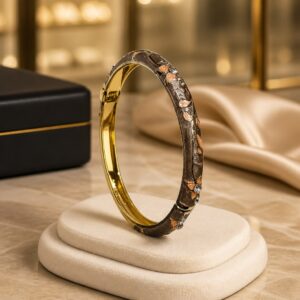 Antitarnish Heritage Meenakari Floral Bracelet